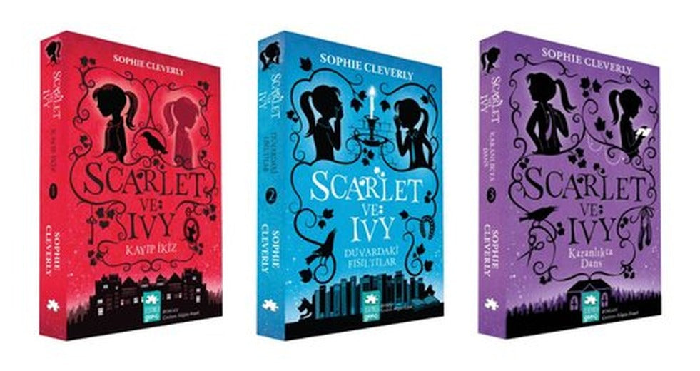 Scarlet ve Ivy Kitaplğı Seti-3 Kitap Takım | Eksik Parça Yayınları (İnce Kapak)
