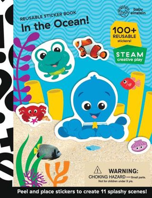 Baby Einstein: Sticker Book- In the Ocean! | Pi Kids (Ciltli)