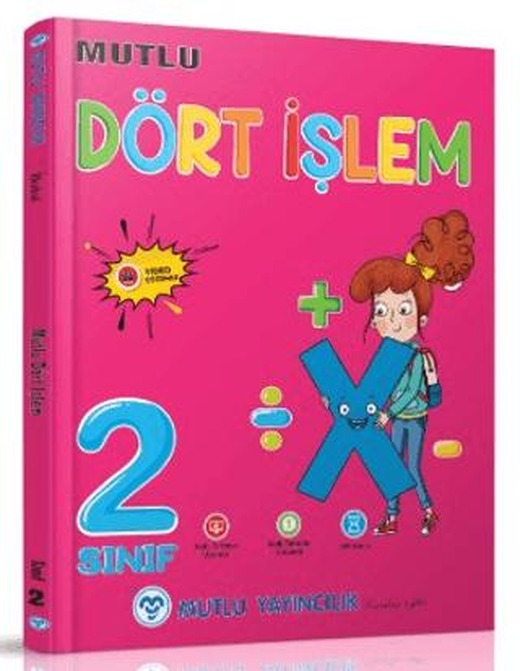 2. Sınıf Dört İşlem | Mutlu Yayıncılık (Ciltsiz)