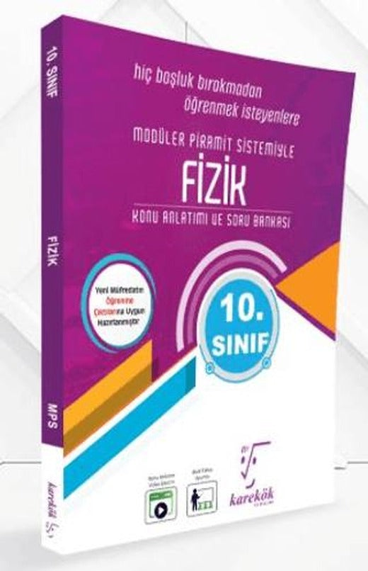 10. Sınıf Fizik Konu Anlatımlı ve Soru Bankası | Karekök Yayıncılık (Ciltsiz)