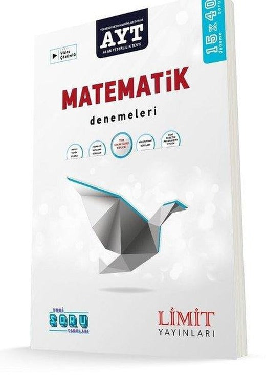 Limit Kronometre AYT Matematik Denemeleri | Limit Yayınları (İnce Kapak)