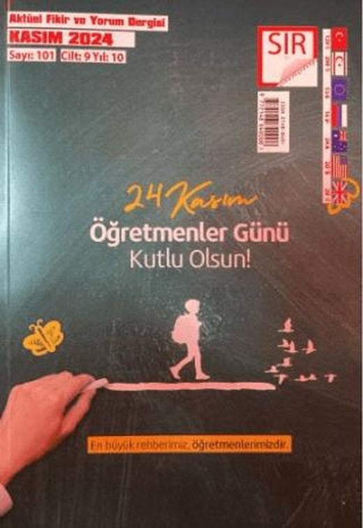 Sır Aktüel Fikir ve Yorum Dergisi Sayı: 101 Kasım 2024 | Sır Dergisi (Ciltsiz)