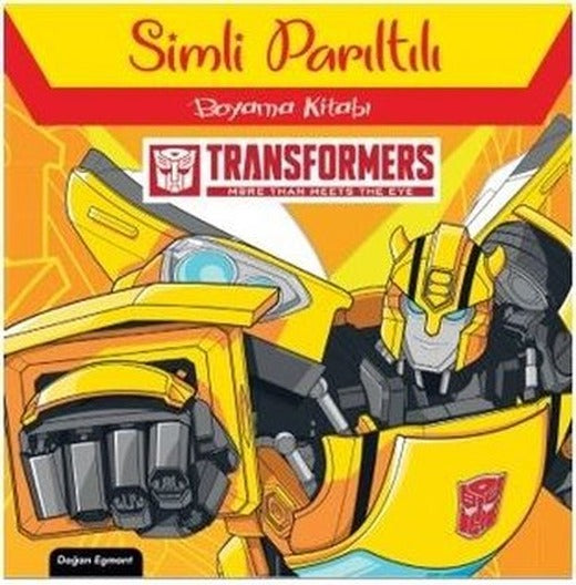Transformers - Simli Parıltılı Boyama Kitabı | Doğan ve Egmont Yayıncılık