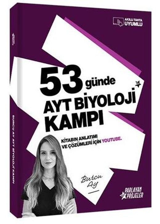 2026 YKS 53 Günde AYT Biyoloji Kampı | Parlayan Projeler (Ciltsiz)