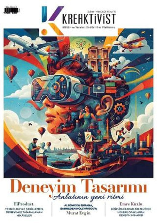 Kreaktivist Kültür Yaşam Sanat Dergisi Sayı: 18 Şubat - Mart 2026 | Kreaktif Yayın Yapım İletişim (Ciltsiz)