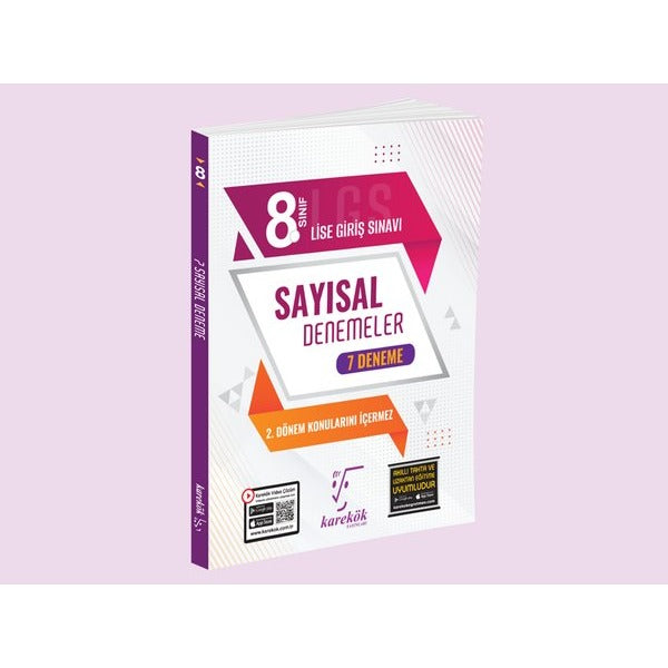 Karekök Yayınları 8. Sınıf LGS Sayısal 7 li Deneme