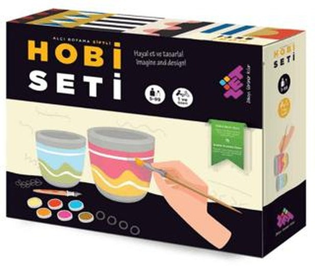 Hobi Seti - Alçı Boyama Çiftli 5+ Yaş 1+ Oyuncu | Zet Zeka