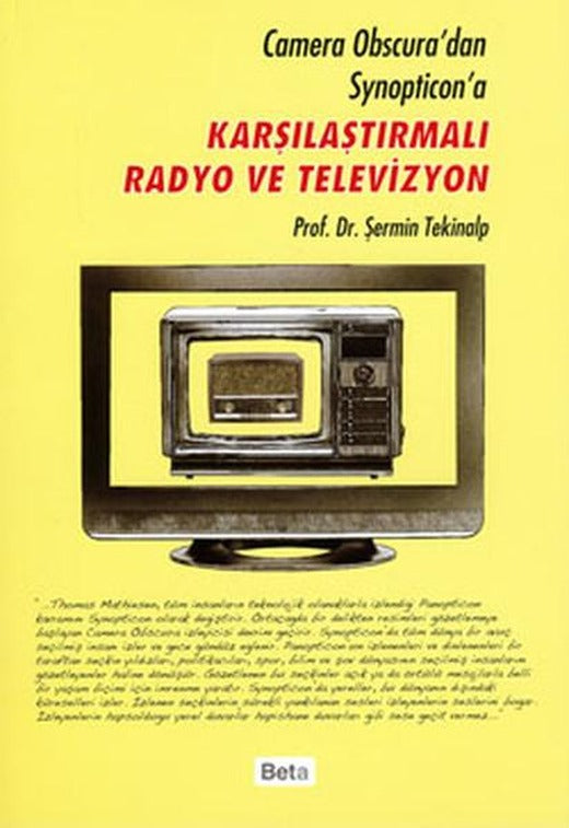 Karşılaştırmalı Radyo ve Televizyon | Beta Yayınları (İnce Kapak)