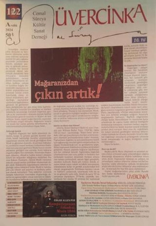 Üvercinka Dergisi Sayı: 122 Aralık 2024 | Üvercinka Dergisi (Ciltsiz)