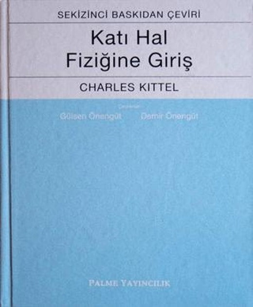 Katı Hal Fiziğine Giriş | Palme Yayıncılık (Ciltli)