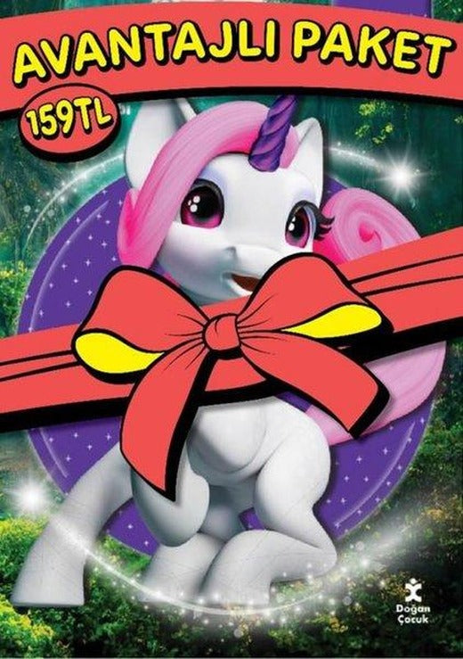 Kawaii - Unicorn 2'si Bir Arada Avantajlı Paket | Doğan Çocuk (İnce Kapak)