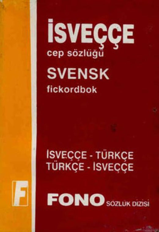 Cep Sözlüğü İsveççe/Türkçe-Türkçe/İ | Fono Yayınları (İnce Kapak)