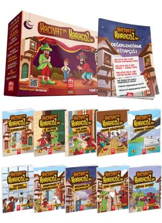 Hacivat'ım Karagöz'üm Hikaye Serisi (10 Kitap) | Model Çocuk (Ciltsiz)