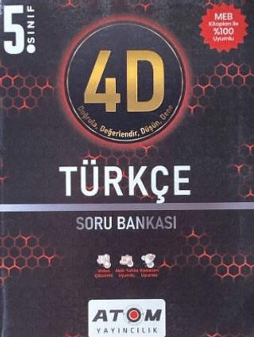 5. Sınıf Türkçe 4D Soru Bankası