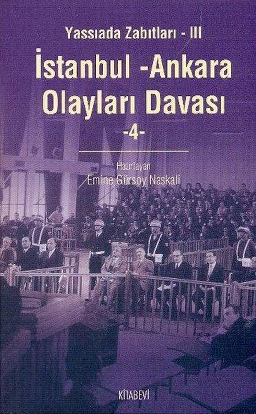 Yassıada Zabıtları 3 İstanbul - Ankara Olayları Davası (4 Cilt) | Kitabevi Yayınları (İnce Kapak)