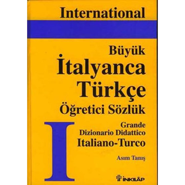 İnternational Büyük İtalyanca-Türkçe Sözlük | İnkılap Yayınları