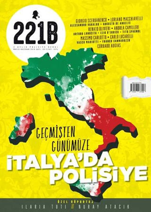 221B İki Aylık Polisiye Dergi Sayı: 20 Mayıs - Haziran 2019 | 221B Dergisi (Ciltsiz)