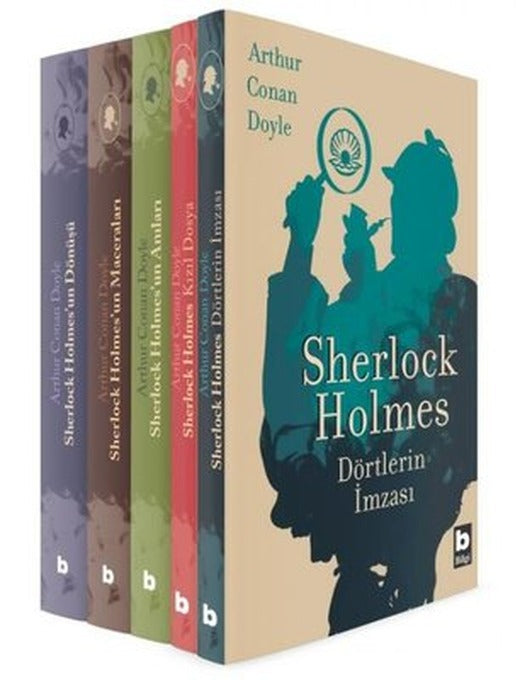 Sherlock Holmes Seti - 5 Kitap Takım | Bilgi Yayınevi