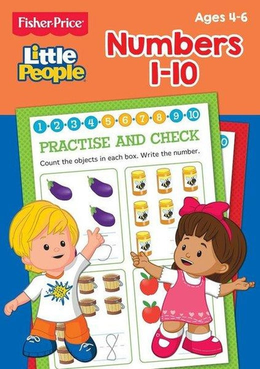 Fisher Price Numbers Activity Book | Alligator Products Limited (İnce Kapak)