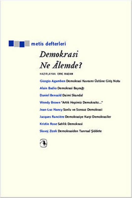Demokrasi Ne Alemde? | Metis Yayınları