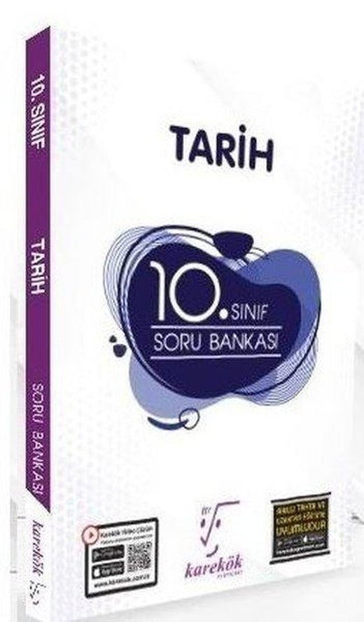 10.Sınıf Tarih Soru Bankası | Karekök Eğitim Yayın (İnce Kapak)