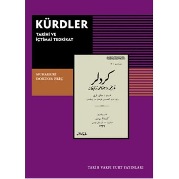 Kürdler : Tarihi ve İçtimai Tedkikat