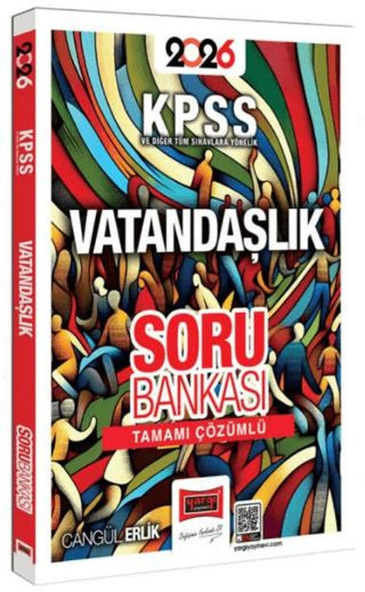 2026 KPSS ve Diğer Tüm Sınavlara Yönelik Tamamı Çözümlü Vatandaşlık Soru Bankası