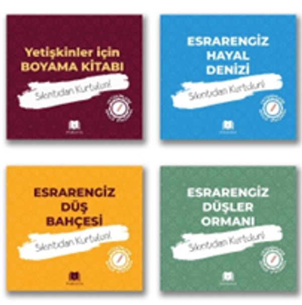 Yetişkinler İçin Mandala Seti | Parana (İnce Kapak)