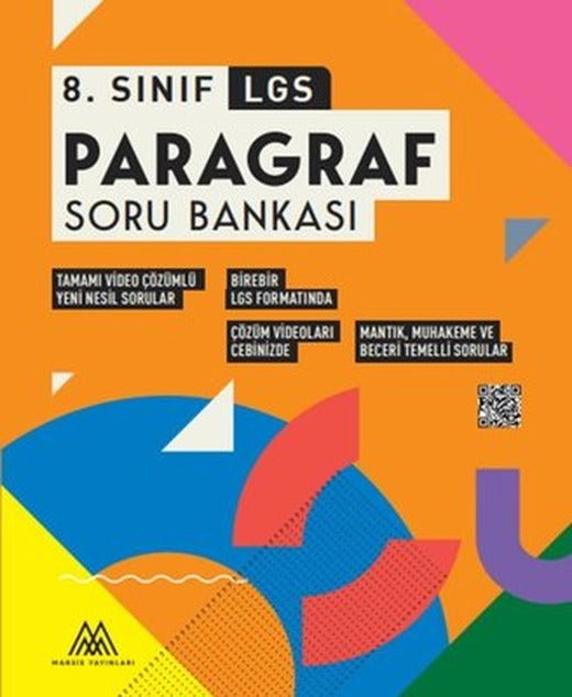 8. Sınıf LGS Paragraf Soru Bankası | Marsis Yayınları (İnce Kapak)
