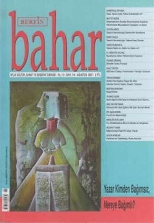 Berfin Bahar Aylık Kültür, Sanat ve Edebiyat Dergisi Sayı: 114 | Berfin Bahar Dergisi (Ciltsiz)