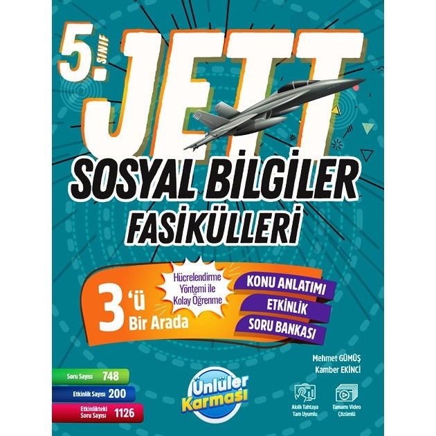 5. Sınıf Jett Sosyal Bilgiler Fasikülleri