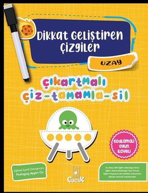 Dikkat Geliştiren Çizgiler - Uzay | Floki Çocuk