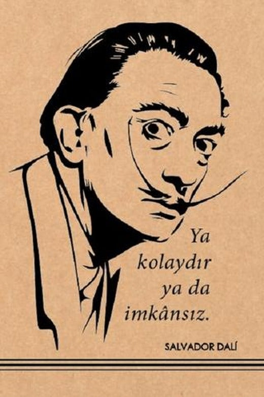 Salvador Dali Kraft Defter | Aylak Adam Kültür Sanat Yayıncılık