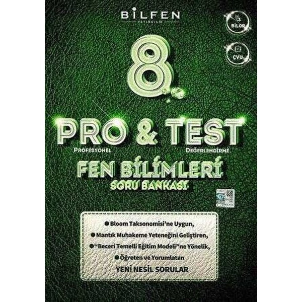 8.Sınıf Pro&Test  Fen Bilimleri Soru Bankası