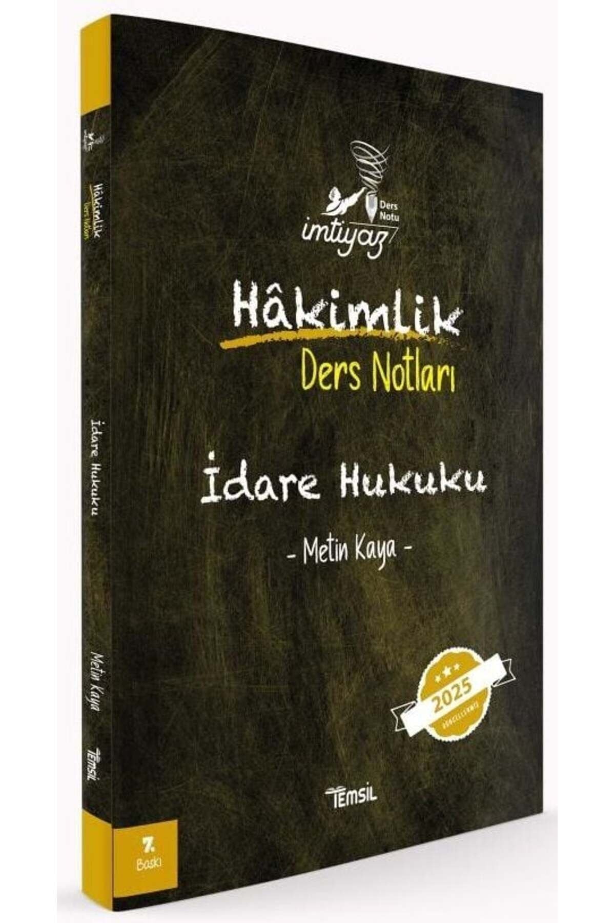İdare Hukuku Hakimlik Ders Notları | Temsil Kitap (Ciltsiz)