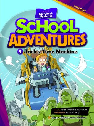 Jack’s Time Machine +CD (School Adventures 2) | e-future (Ciltsiz)  - Resim 1