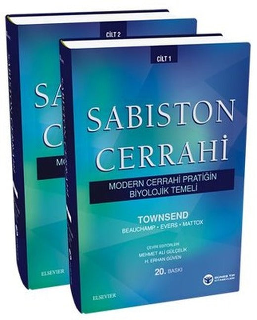 Sabiston Cerrahi-Modern Cerrahi Pratiğin Biyolojik Temeli 2 Cilt Takım | Güneş Tıp Kitabevleri (Ciltli)
