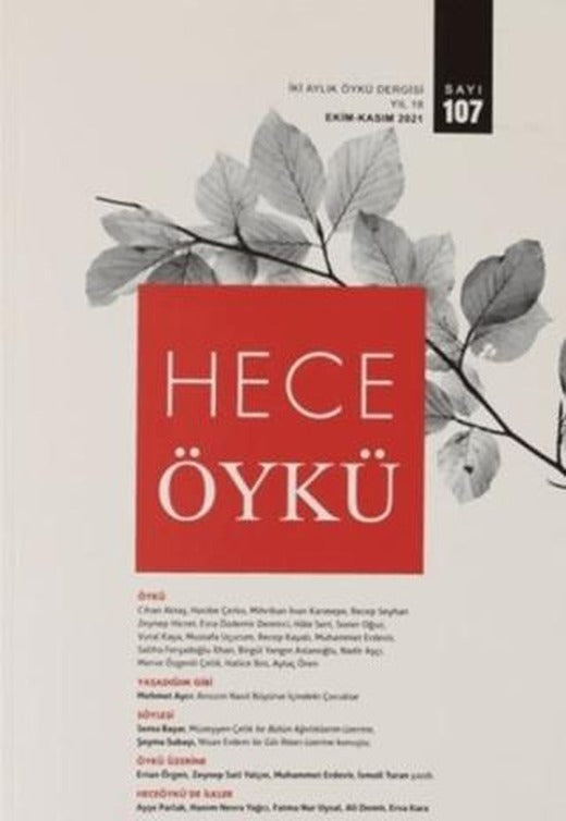 Hece Öykü Dergisi Sayı:107 Ekim - Kasım 2021 | Hece Dergisi (Ciltsiz)