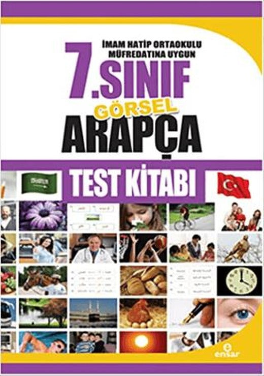 İmam Hatip Ortaokulu Müfredatına Uygun 7. Sınıf Görsel Arapça Test Kitabı
