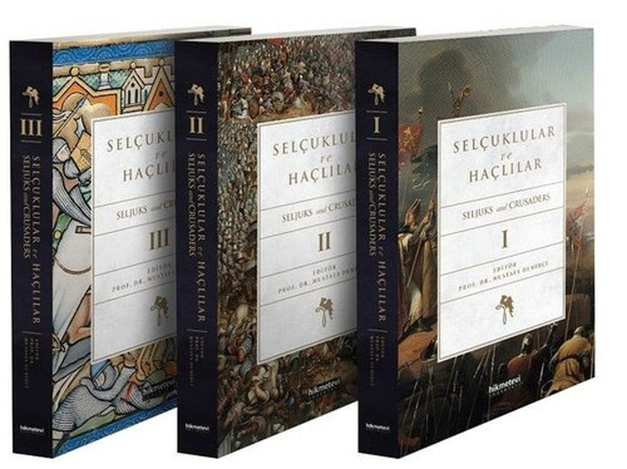 Selçuklular ve Haçlılar (Seljuks and Crusaders) Seti - 3 Kitap Takım | Hikmetevi Yayınları (İnce Kapak)