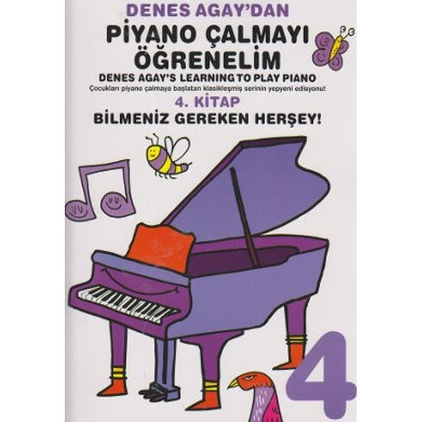 Denes Agay'dan Piyano Çalmayı Öğrenelim 4. Kitap