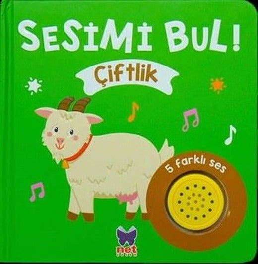 Çiftlik - Sesimi Bul! | Net Çocuk Yayınları (İnce Kapak)