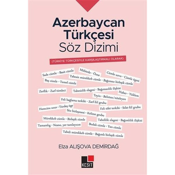 Azerbaycan Türkçesi Söz Dizimi | Kesit Yayınları (İnce Kapak)