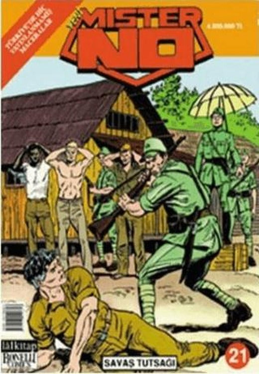 Mister No Sayı: 21 Savaş Tutsağı | Lal Kitap (Ciltsiz)