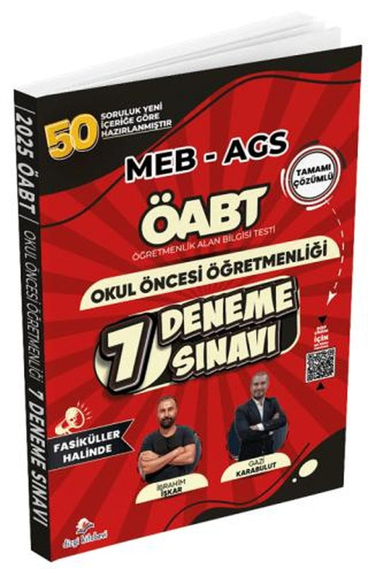 ÖABT MEB-AGS Okul Öncesi Öğretmenliği 7 Deneme Fasikül Çözümlü | Dizgi Kitap (Ciltsiz)