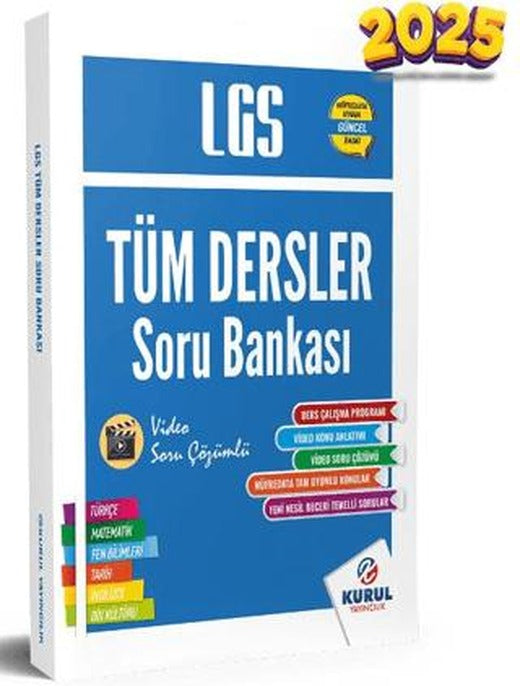 2025 LGS Tüm Dersler Tek Kitap Soru Bankası