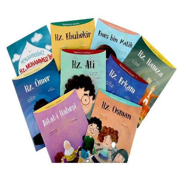 Peygamberimizin Arkadaşları Seti - 9 Kitap Takım | Türkiye Diyanet Vakfı Yayınları