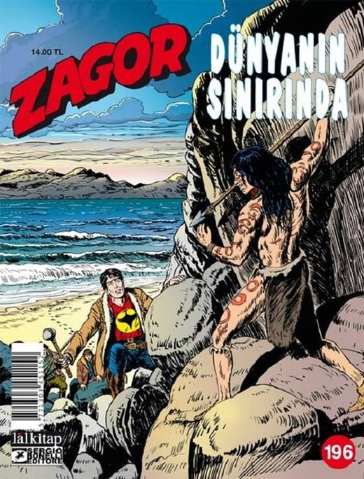 Zagor Sayı 196-Dünyanın Sınırında | Lal (İnce Kapak)