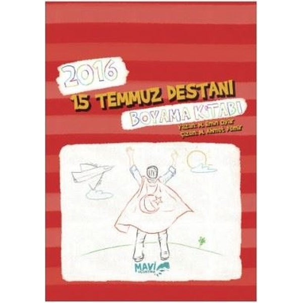 2016 15 Temmuz Destanı Boyama Kitabı