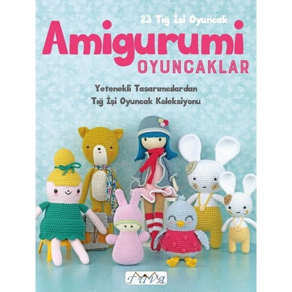 Amigurumi Oyuncaklar 23 Tığ İşi Oyuncak | Tuva Tekstil (İnce Kapak)